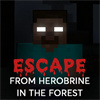 Play Escape From Herobrine In The Forest Game Online